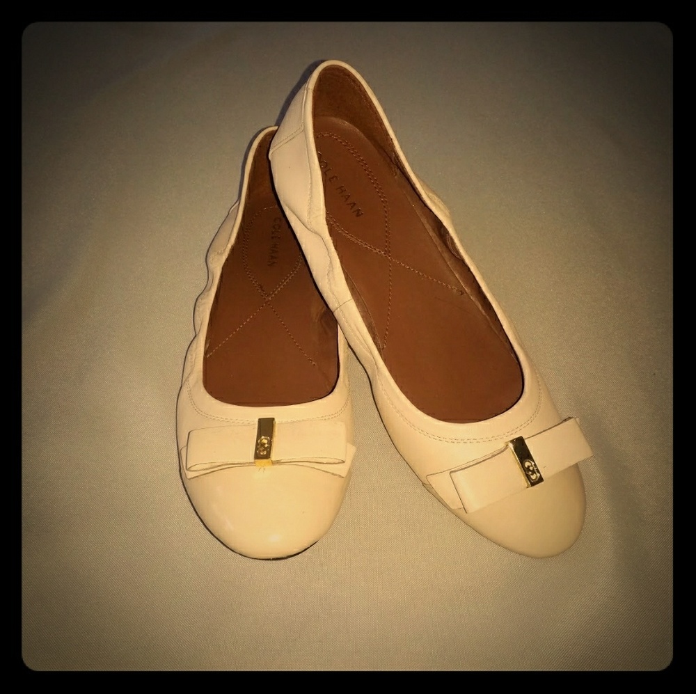New Cole Haan Nude Pink Elsie Ballet Flat
